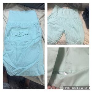 Calvin Klein linen maternity pants